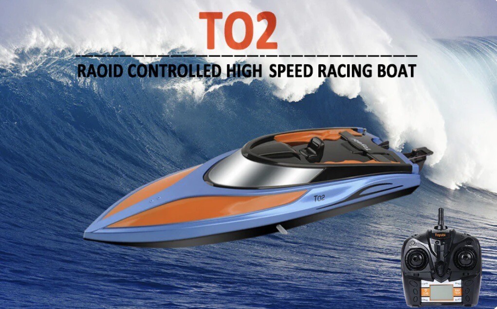 NEW TO2 Radio Controlled RC High Speed Racing Boat 2.4G, Toyabi | eBay