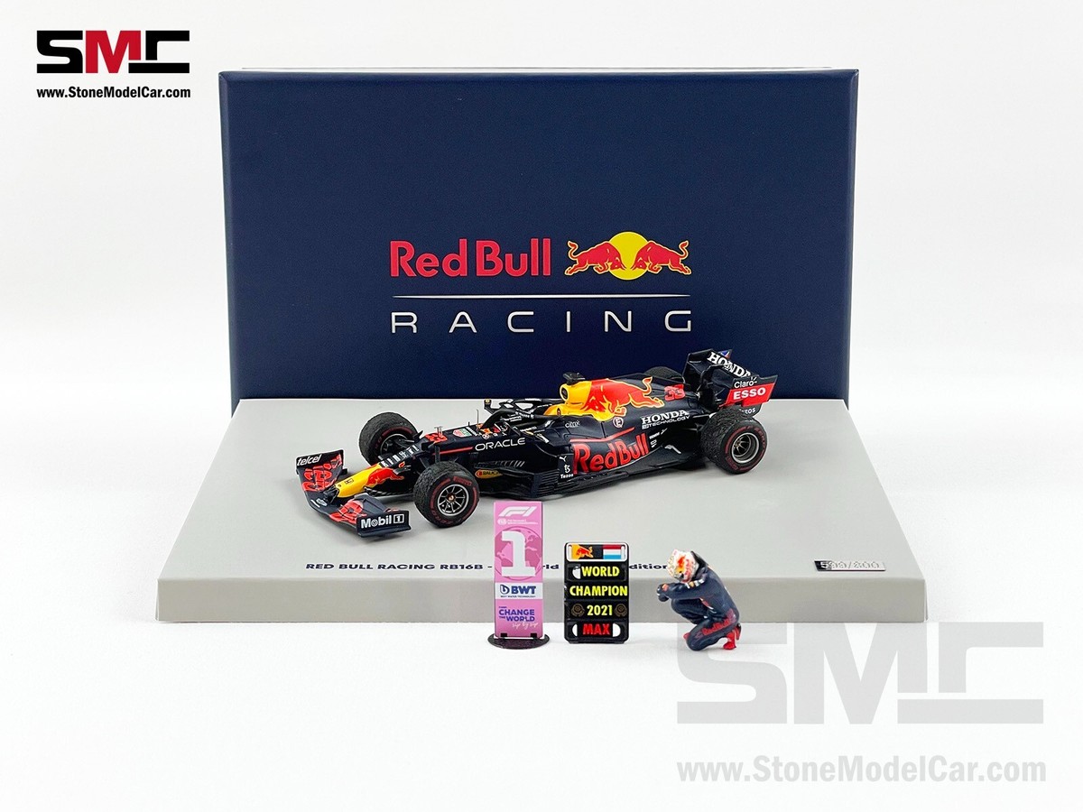 1:43 Spark Red Bull F1 RB16B Max Verstappen Abu Dhabi 2021 World