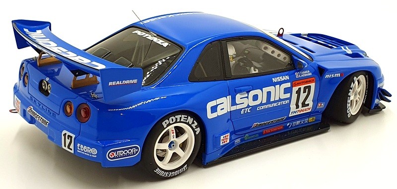 Autoart 1/18 Scale 80284 Nissan Skyline GT-R34 JGTC 2002 Calsonic
