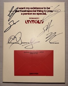 Enhypen Signed Polaroid | eBay