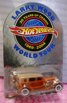 RLC 2004 Hot Wheels Larry Wood World Tour CLASSIC PACKARD ✨orange