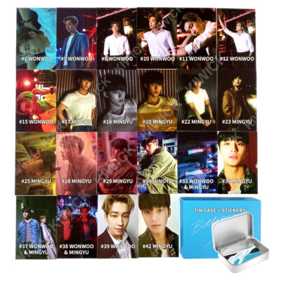 Seventeen SVT Wonwoo Mingyu Bitter Sweet Bittersweet Trading Photo