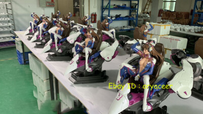 Fallen Angel Studio Overwatch 1/4 DVA Project Blue Limited Statue