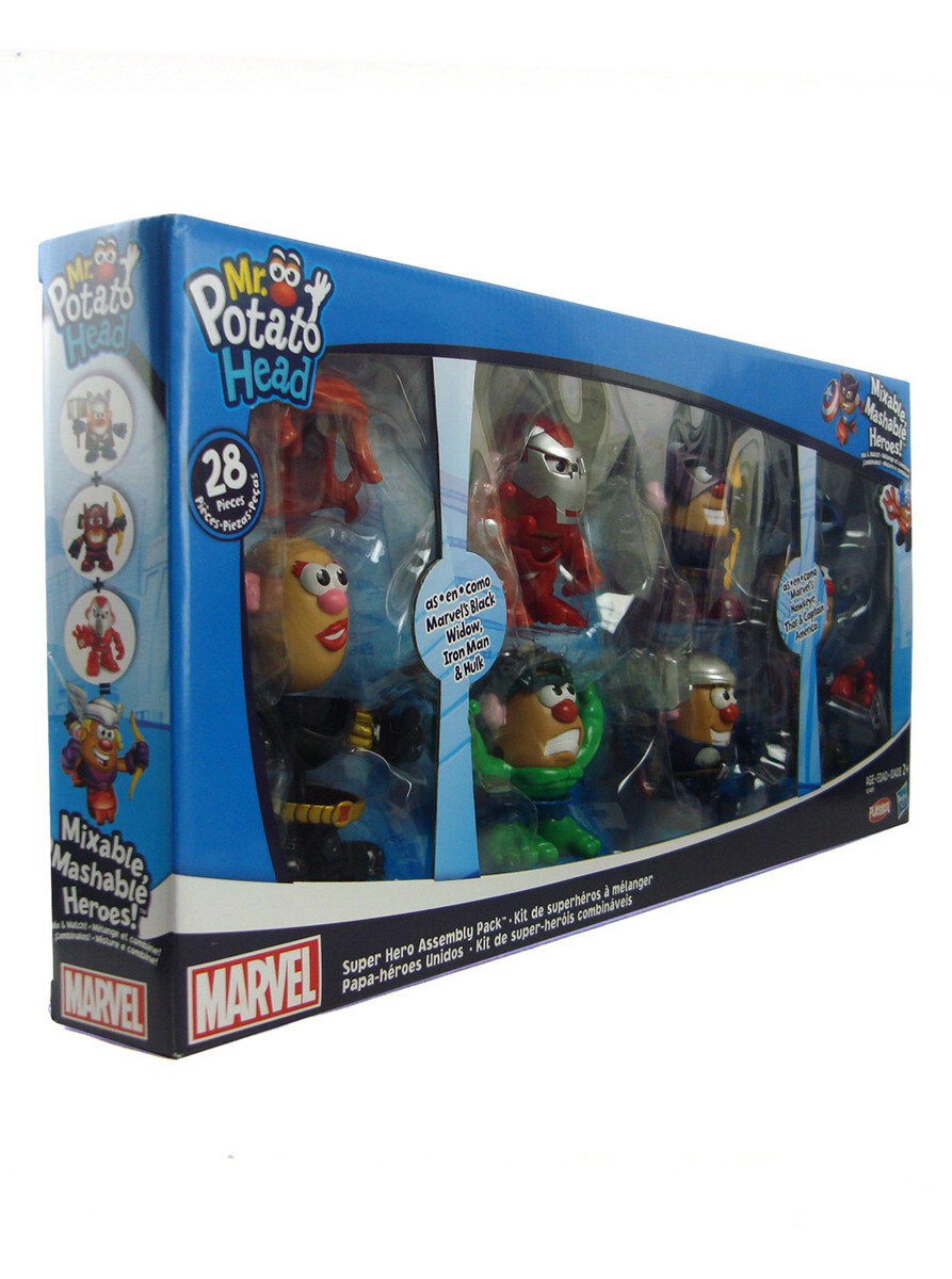Mr. Potato Head Marvel Avengers Super Hero Assembly Figure Set Mix