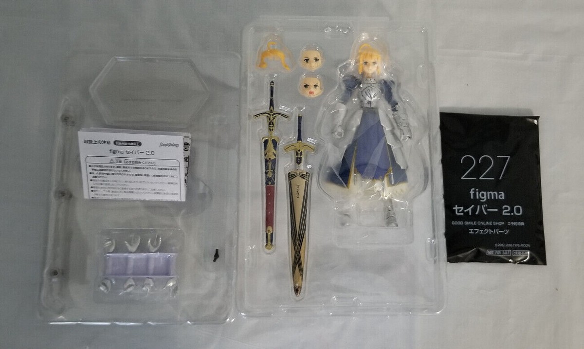 Figma 227 Fate Stay Night Saber 2.0 With GSC Pre-Order Bonus
