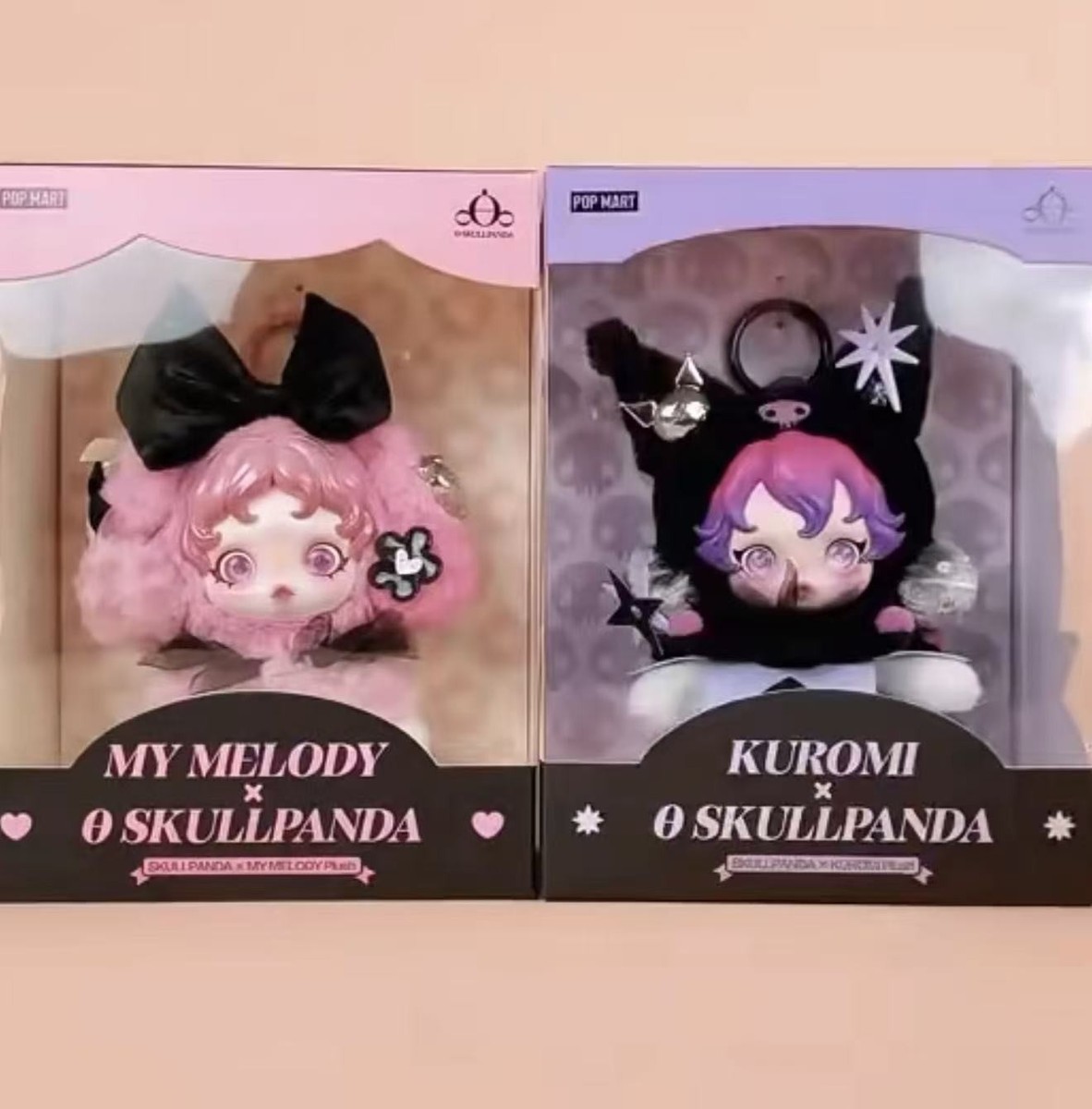 POP MART SKULLPANDA X MY MELODY & KUROMI SERIES FIGURE TOY GIFT | eBay