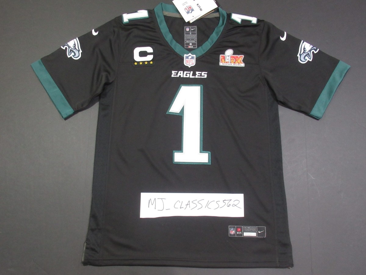 Jalen Hurts Philadelphia Eagles Captains Patch Super Bowl LIX 59