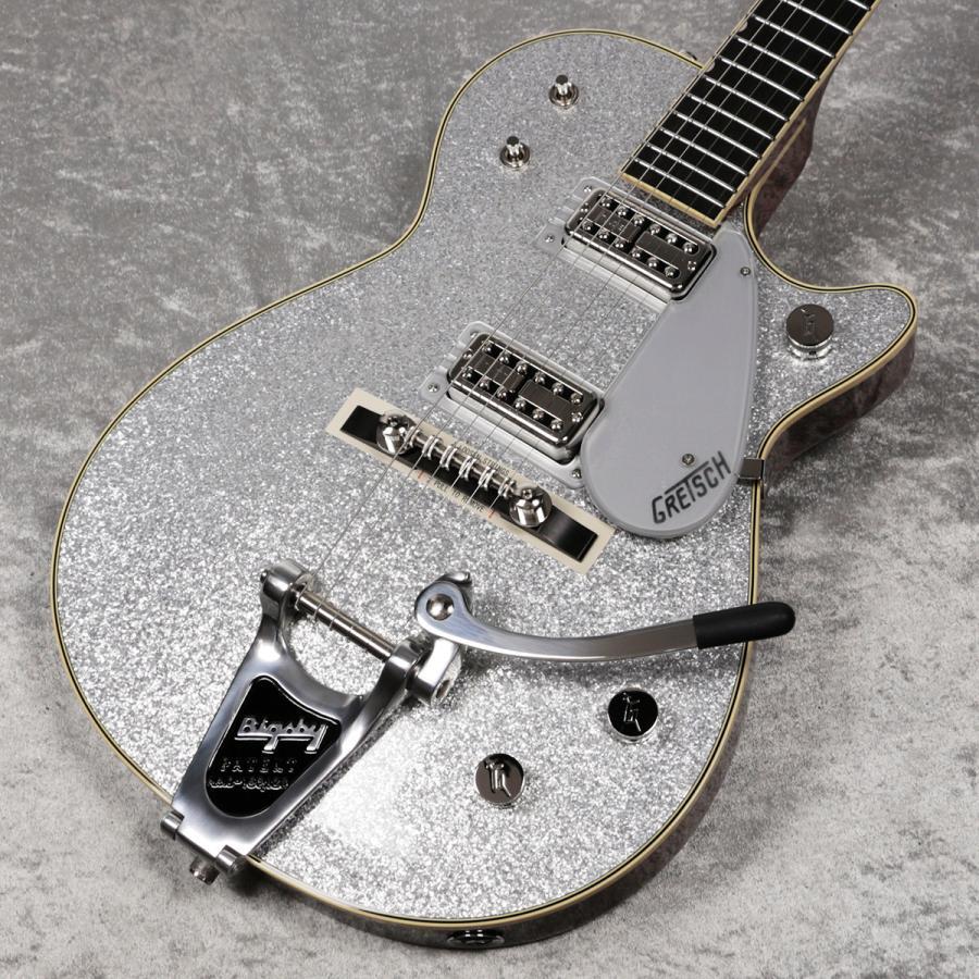 Gretsch G6129T-59 Vintage Select 59 Silver Jet with Bigsby Silver