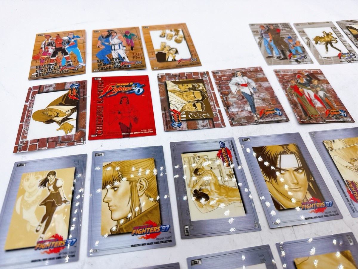 KOF The King of Fighters Broccoli High Grade Card collection lot