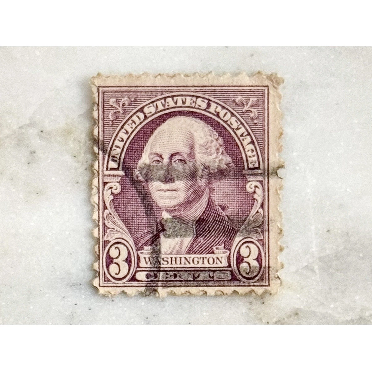 George Washington 3 Cent Stamp In Used Us Stamps (1901-Now) for
