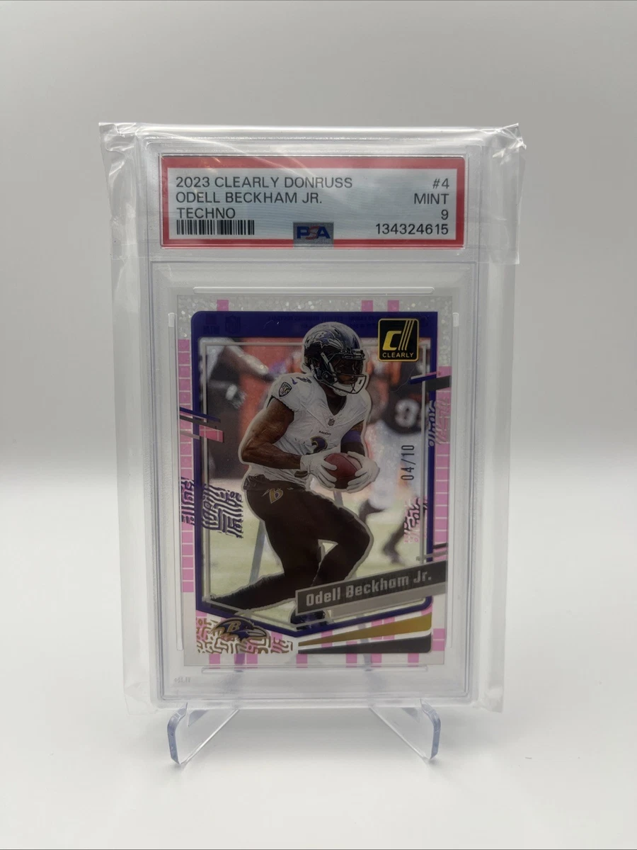 10 Graded Football Odell Beckham Jr. Sports Trading Cards for sale