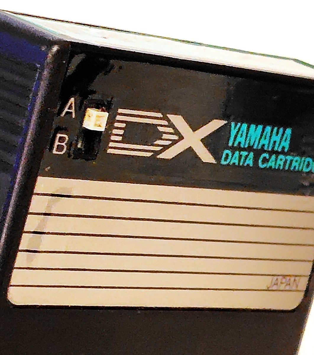 YAMAHA DX7 VOICE ROM VRC-104 PERCUSSION GROUP Cartridge for DX7