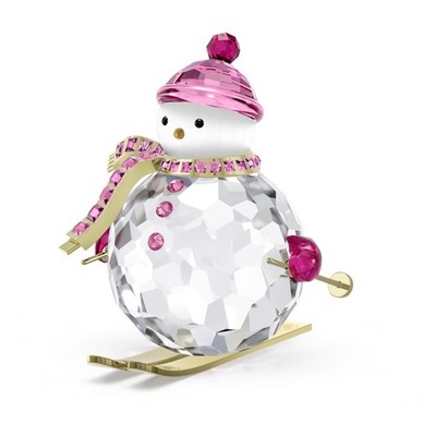 Swarovski Holiday Cheers Dulcis Snowman Pink 5687121 Designer