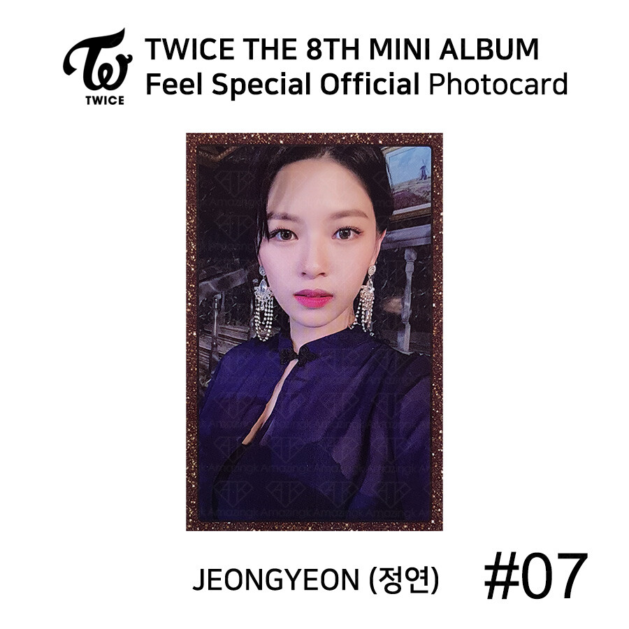 TWICE 8th Mini Album Feel Special Official Photocard JEONGYEON