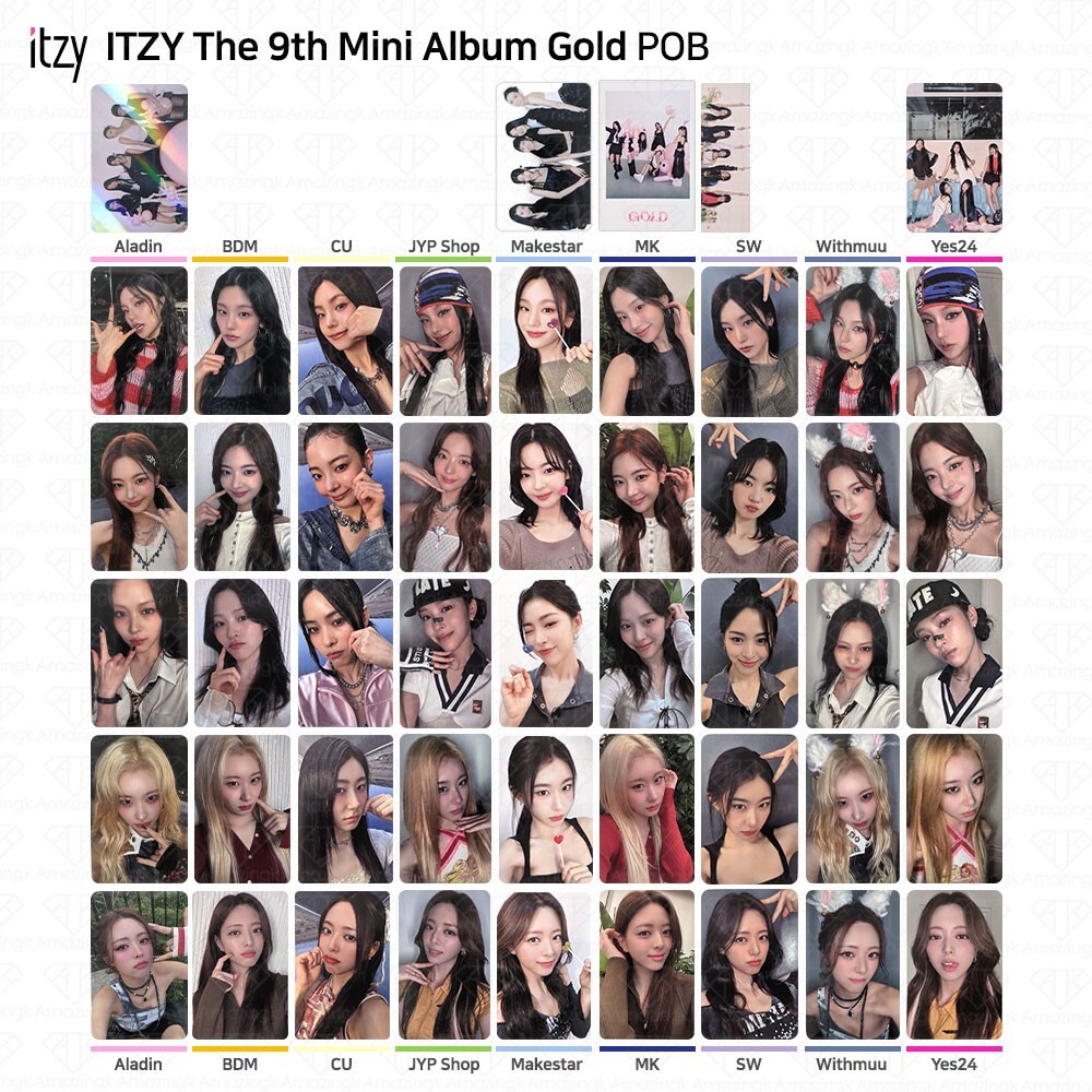 ITZY イェジ GWBG kmonstar 台湾 当選者限定 トレカ ITZY イェジ GWBG