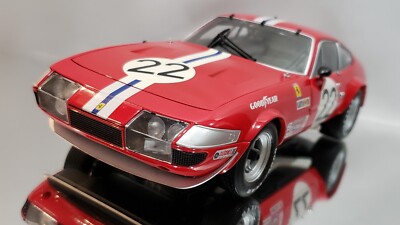 1/18 KYOSHO FERRARI 365 GTB4 DAYTONA COMPETIZIONE RACE CAR RARE