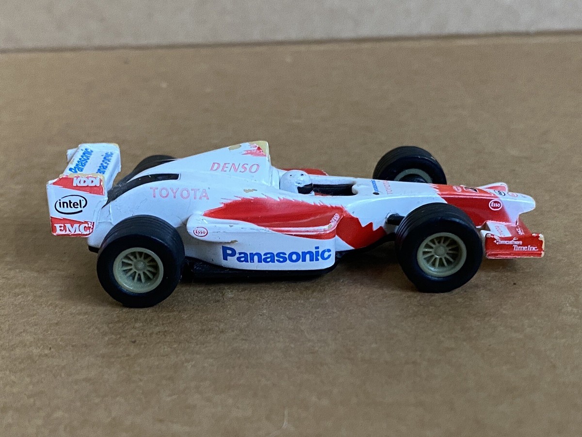 Minichamps Pull Backs Toyota TF102 F1 Car, 1:64 Scale, Plastic