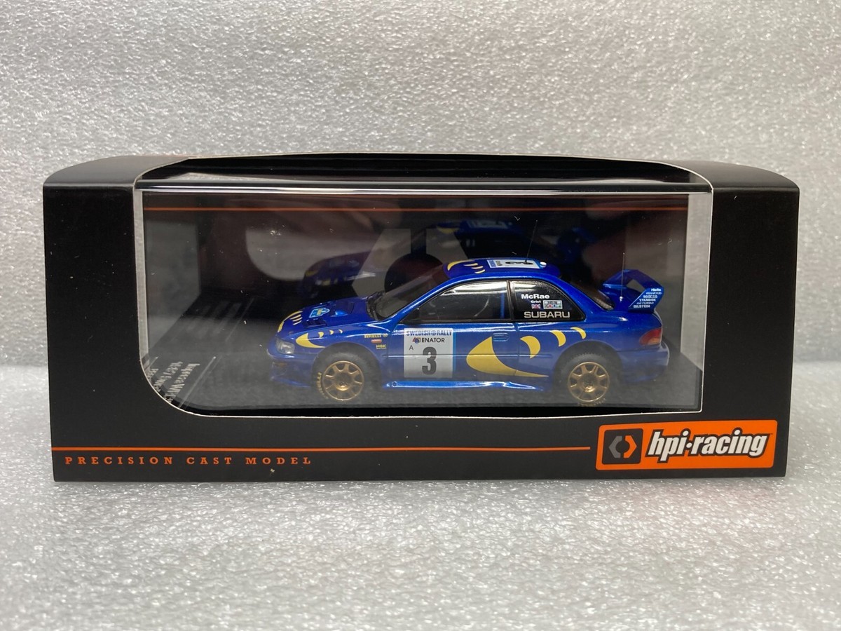 HPI Racing 1/43 8595 SUBARU Impreza WRC'97 (#3) 1997 Swedish Colin