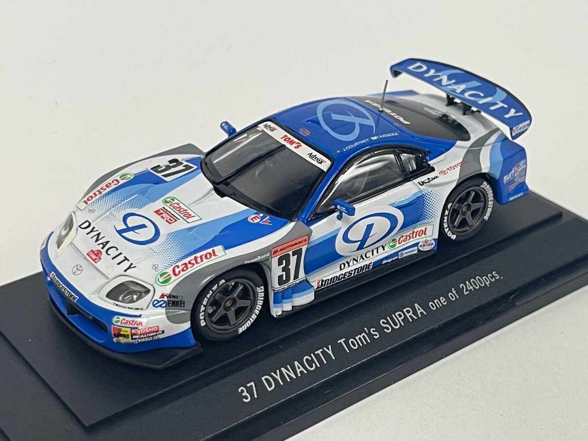 1/43 Ebbro Dynacity Tom's Toyota Supra JGTC 2004 car #37 #595