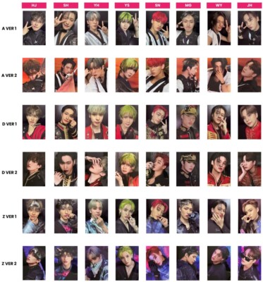 ATEEZ THE WORLD EP.FIN : WILL A Z DIARY ver. OFFICAIL PHOTO CARD