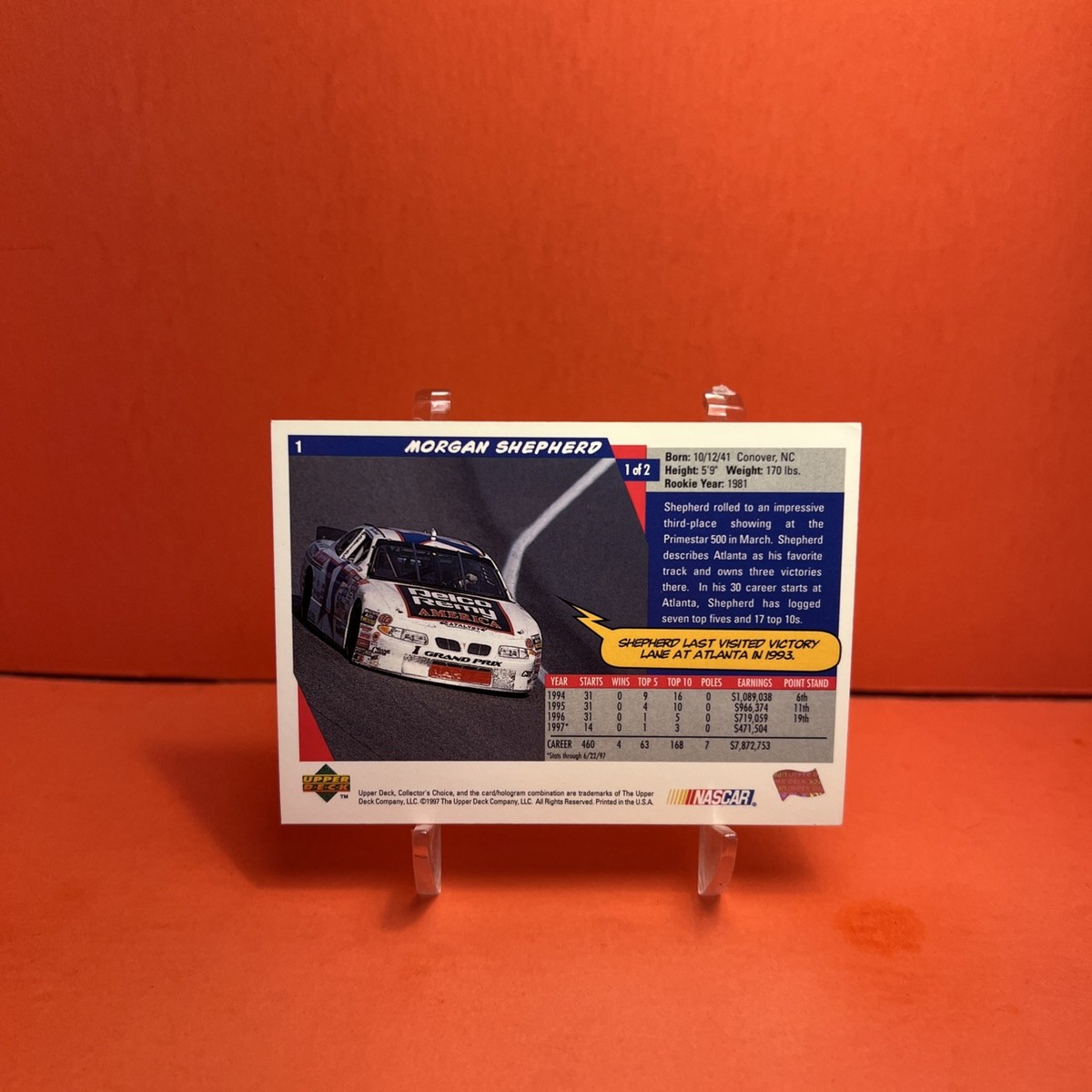 1998 Upper Deck Collector's Choice - Speed Merchants Morgan