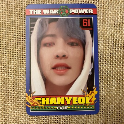 EXO CHANYEOL #2 [The War Power of Music] Official Photocard, 4th