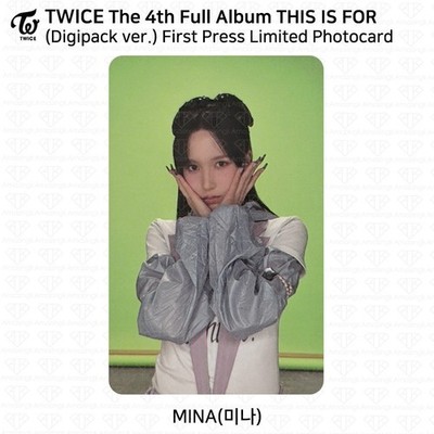 TWICE 4th Full Album THIS IS FOR Photobook / Digipack ver