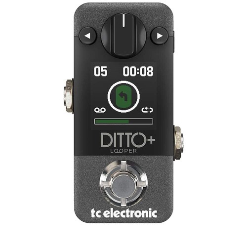 tc electronic DITTO JAM X2 Intuitive Looper Pedal Guitar Effects
