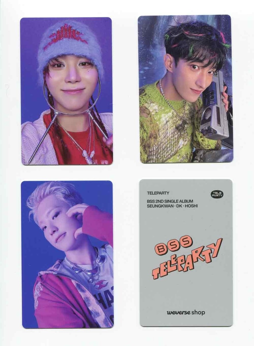 BSS SEVENTEEN - TELEPARTY [WEVERSE SHOP] PREORDER LUCKY DRAW