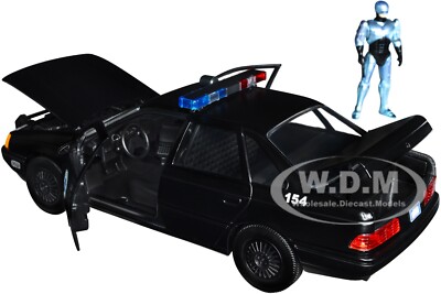 FORD TAURUS OCP DETROIT POLICE & ROBOCOP FIGURE 1/24 DIECAST MODEL