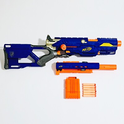 Nerf N-Strike Longstrike CS-6 Dart Blaster - Includes Barrel