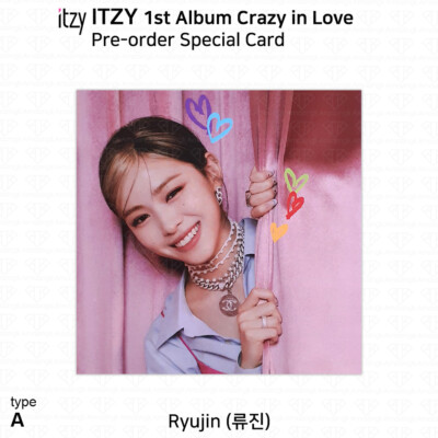 ITZY 1st Album Crazy In Love Official Polaroid Stand Pre-order