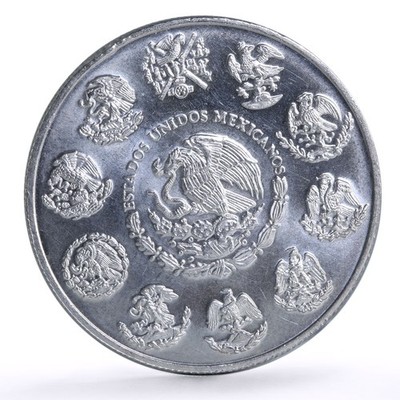 Mexico 1 onza Libertad Angel of Independence silver coin 2002 | eBay
