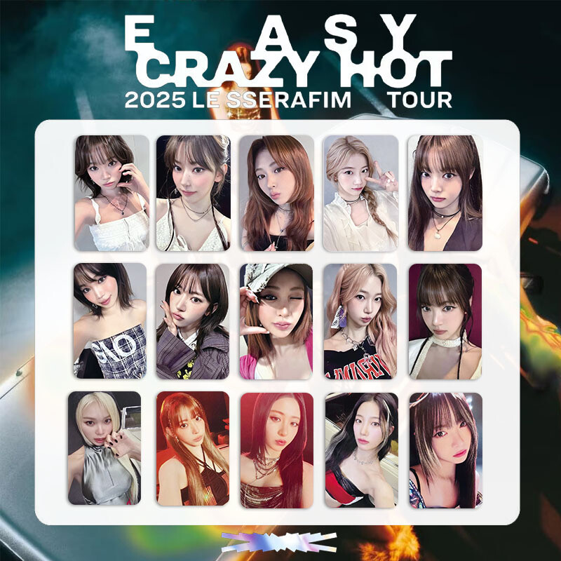 アナログ盤 LE SSERAFIM Easy Crazy Hot ルセラ トレカ LE SSERAFIM