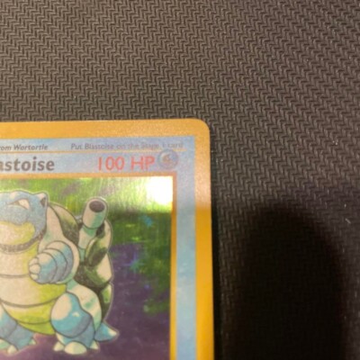 Pokemon Card Game 1999 Blastoise Shadowless Stage 2 Holo 2/102
