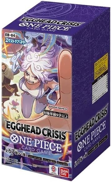 ONE PIECE Card Egghead Crisis EB-04 EB04 Booster Box Japanese Tape