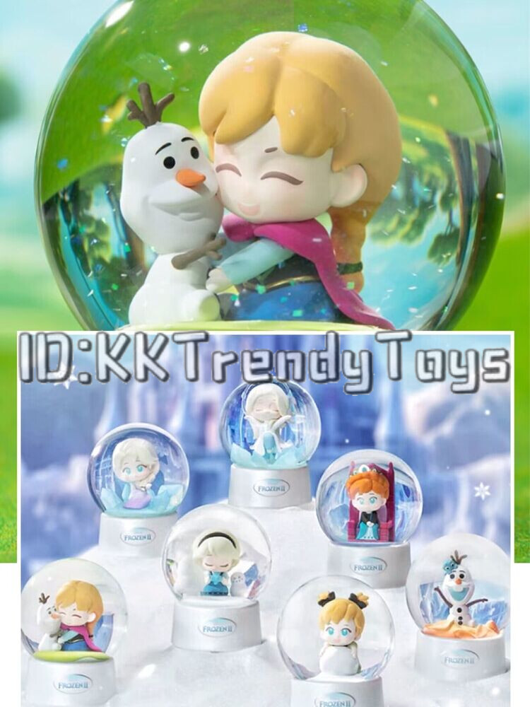 52Toys Disney Frozen II Series Crystal Ball Blind Box Figure Toy