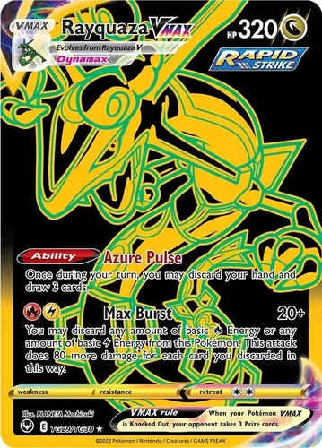PSA 10 Rayquaza VMAX TG20/TG30 Swsh12: Sword & Shield - Silver