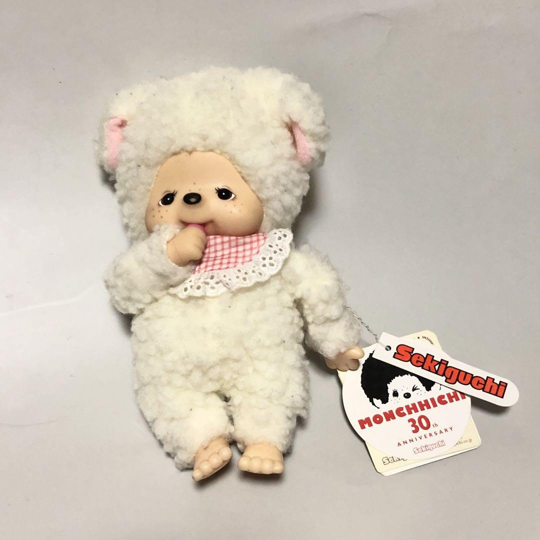 Sekiguchi Monchichi Sheep 30th Anniversary Plush Doll | eBay