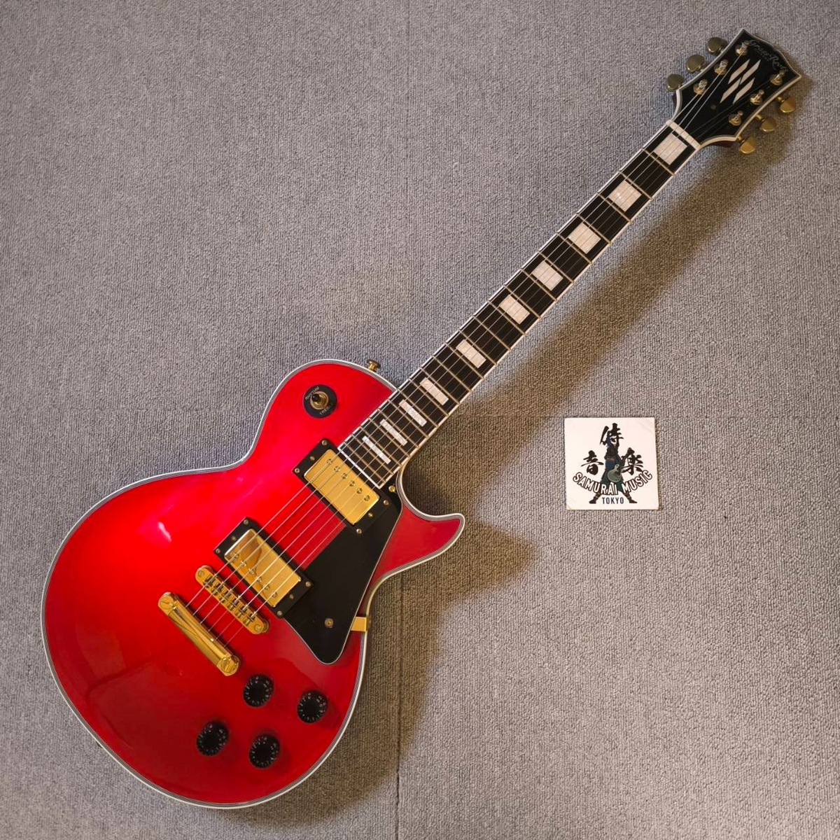 Grass Roots By ESP Electric Guitar Les Paul Custom G-LP Red From