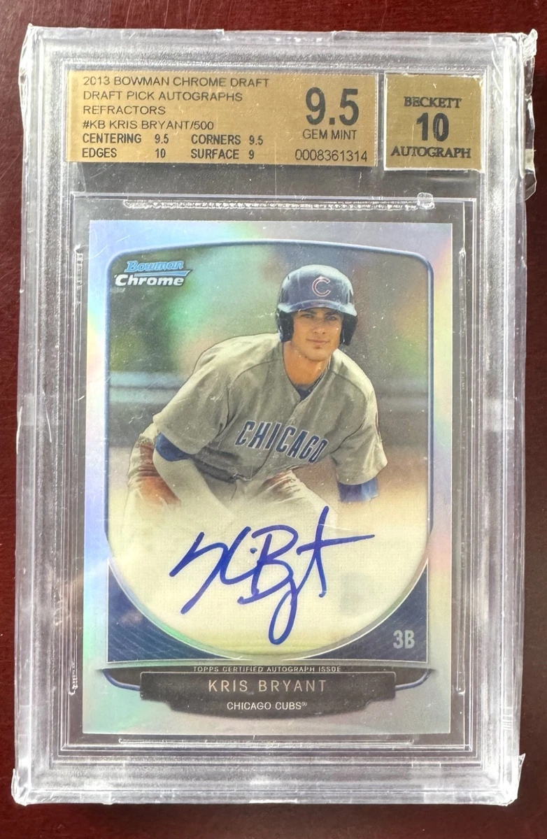 Kris Bryant Rookie Baseball Trading Cards for sale | eBay