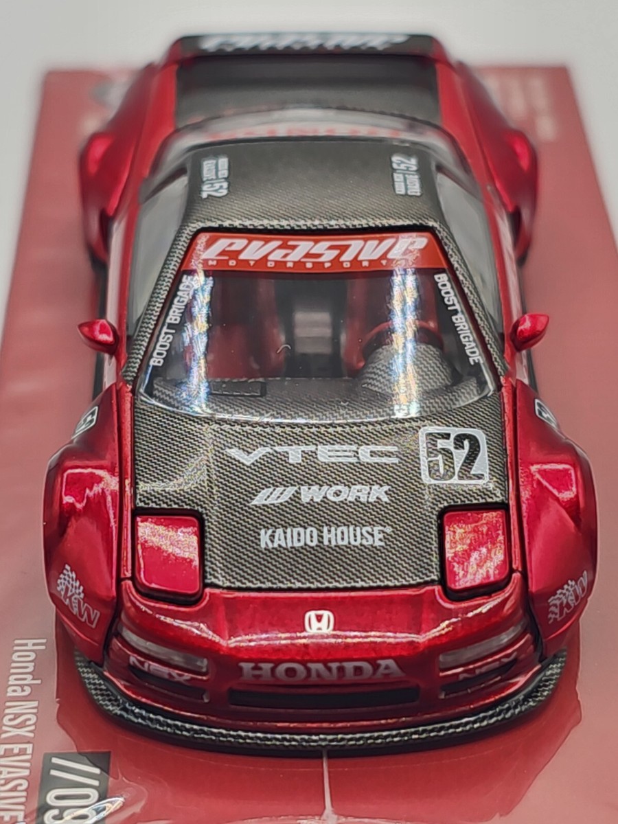 IN STOCK-Kaido House x Mini GT 1:64 Honda NSX Evasive V1 Red | eBay