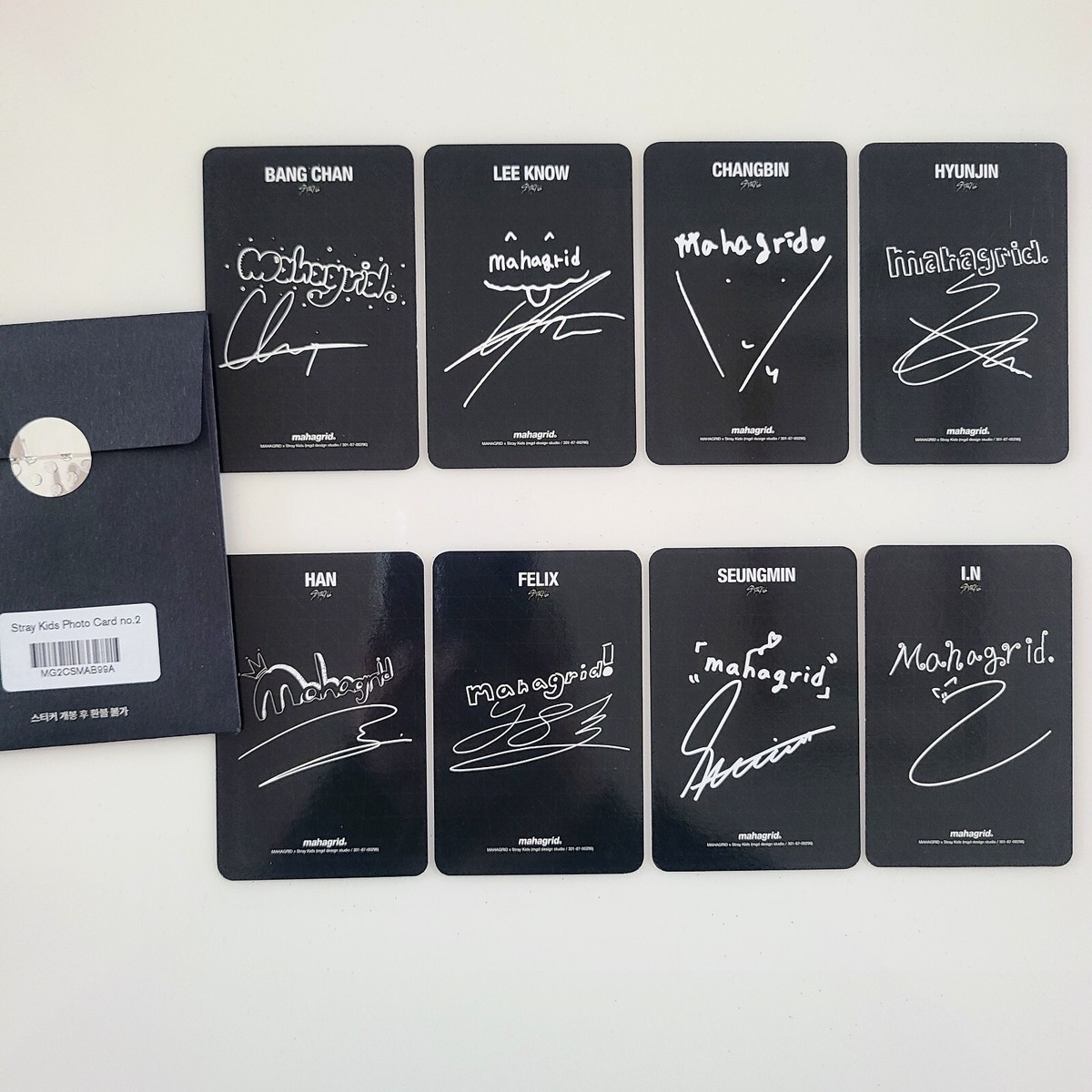 STRAY KIDS 2nd MAHAGRID Limited Official Photo Card | eBay