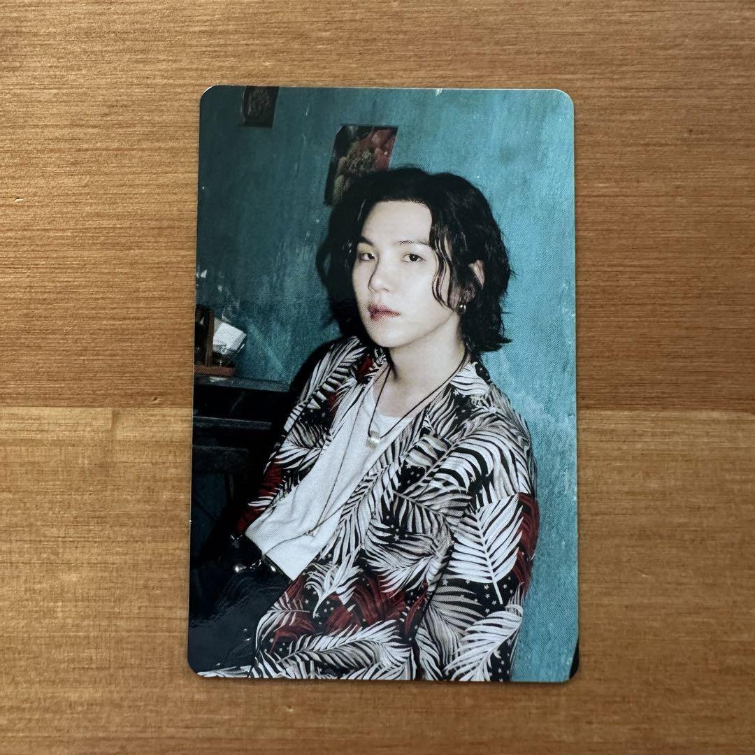 SUGA AgustD D-DAY JAPAN FC Lucky Draw Official Photocard JPFC