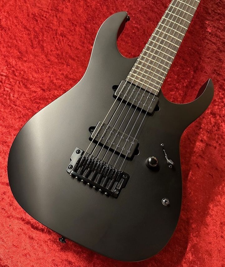 Ibanez RGIXL7 Right-Handed Electric Guitar Black Flat Brand New