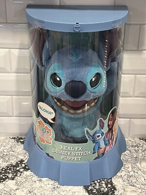 Real FX Disney Stitch Puppet Interactive Plush Toy First Edition
