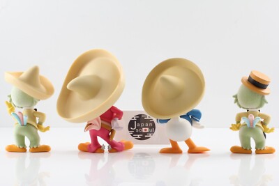 Disney Fluffy Puffy The Three Caballeros Donald Jose Panchito