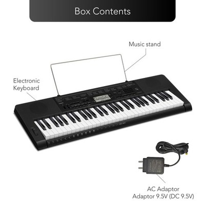 Casio CTK-3500 61-Key Touch Keyboard Piano | Pitch Bend | USB MIDI