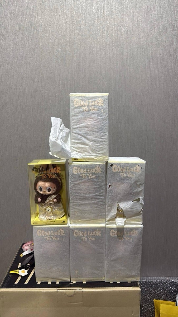 Authentic* #1 Seller Pop Mart Labubu Good Luck To You Thailand