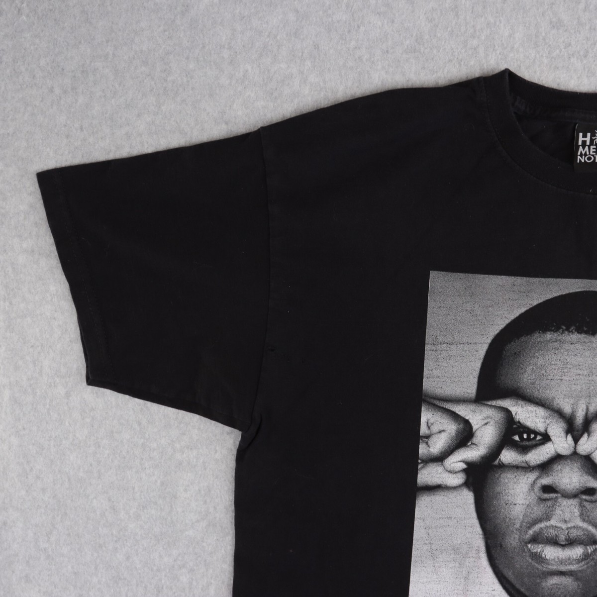 Jay-z Hype Means Nothing Adult Shirt Large in Black Made In France